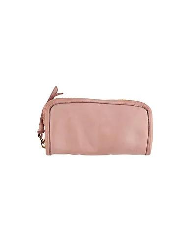 Light pink Leather Wallet