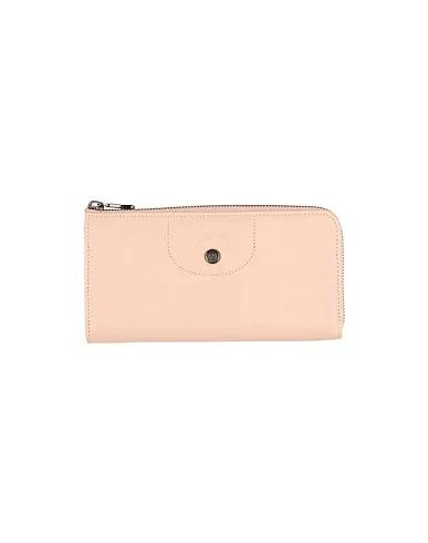 Light pink Leather Wallet