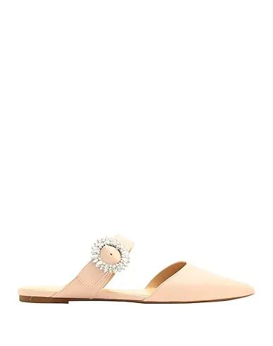 Light pink Mules and clogs VIOLA FLAT
