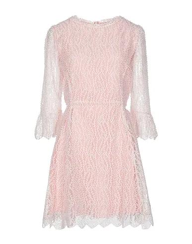 Light pink Organza Short dress