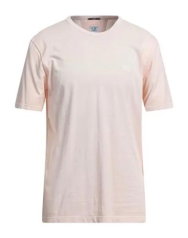 Light pink Piqué Basic T-shirt