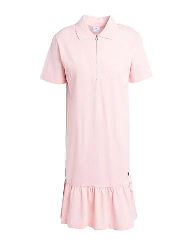 Light pink Piqué Short dress