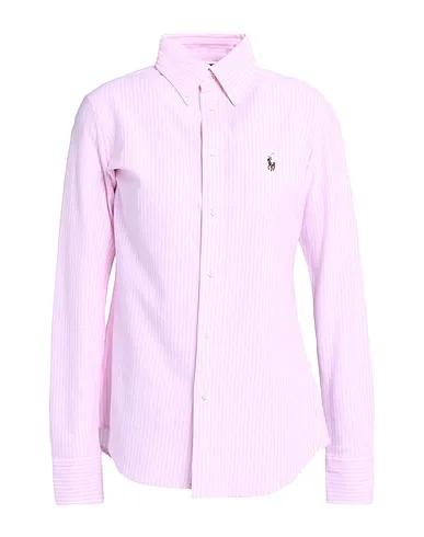 Light pink Piqué Striped shirt