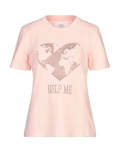 Light pink Piqué T-shirt