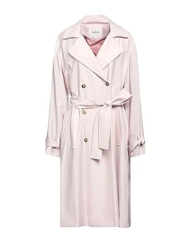 Light pink Plain weave Double breasted pea coat