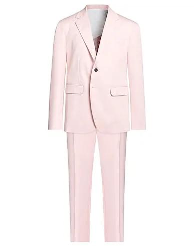 Light pink Plain weave Suits