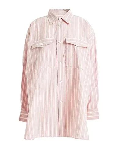 Light pink Poplin Striped shirt