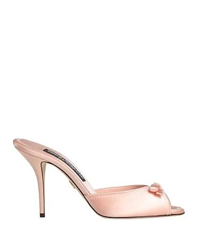 Light pink Satin Sandals