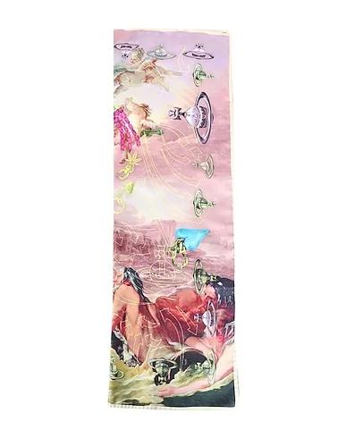 Light pink Satin Scarves and foulards