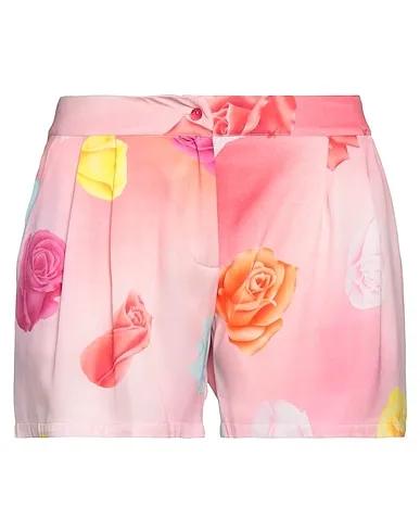 Light pink Satin Shorts & Bermuda
