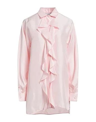 Light pink Silk shantung Silk shirts & blouses