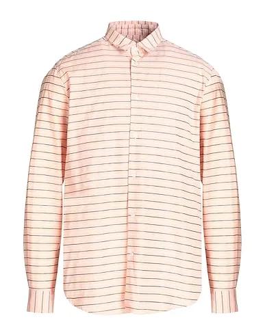 Light pink Striped shirt REGULAR FIT LONG SLEEVES SHIRT