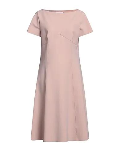 Light pink Synthetic fabric Midi dress