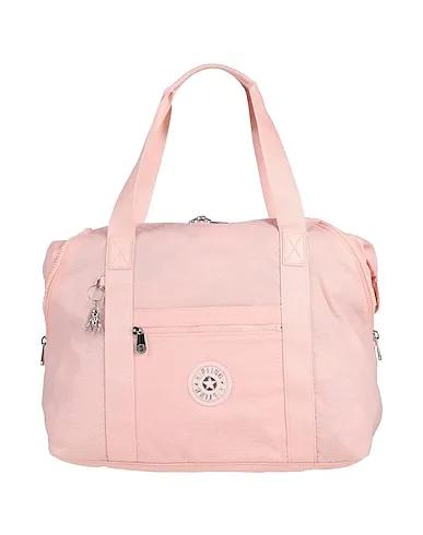 Light pink Techno fabric Handbag