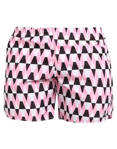 Light pink Techno fabric Swim shorts