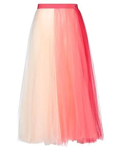 Light pink Tulle Midi skirt