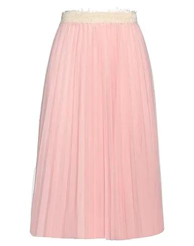 Light pink Tulle Midi skirt