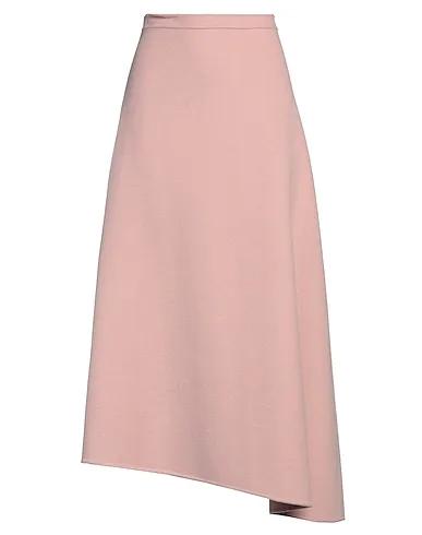 Light pink Velour Maxi Skirts