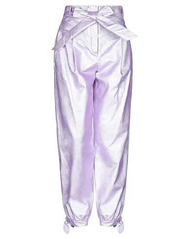 Light purple Casual pants