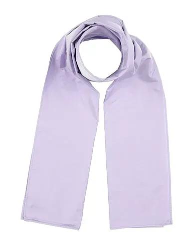 Light purple Cotton twill Scarves and foulards