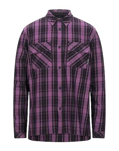 Light purple Flannel Checked shirt