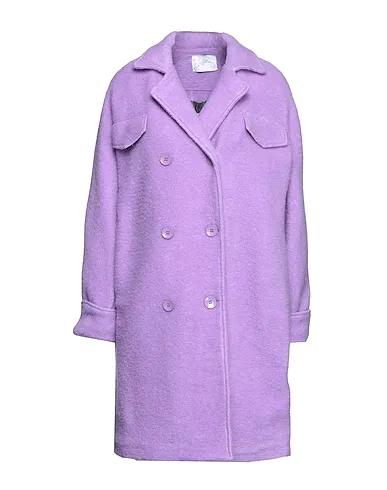 Light purple Flannel Coat