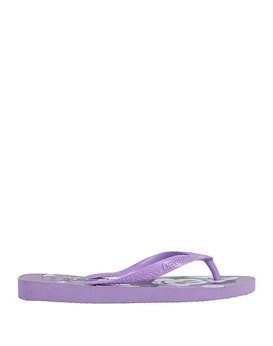 Light purple Flip flops