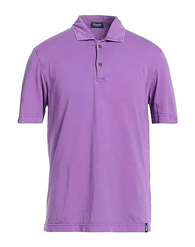 Light purple Jersey Polo shirt