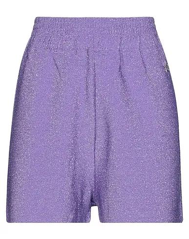 Light purple Jersey Shorts & Bermuda