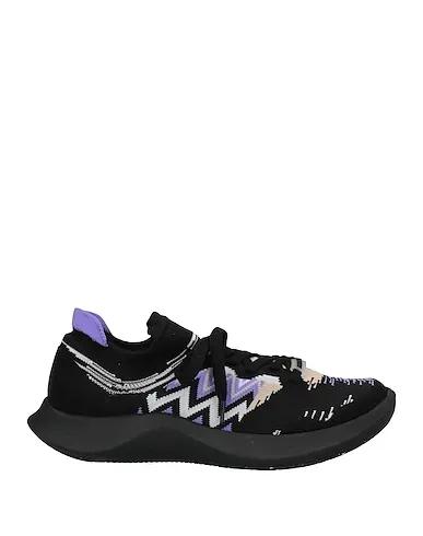 Light purple Jersey Sneakers