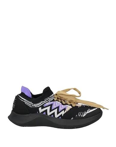 Light purple Jersey Sneakers