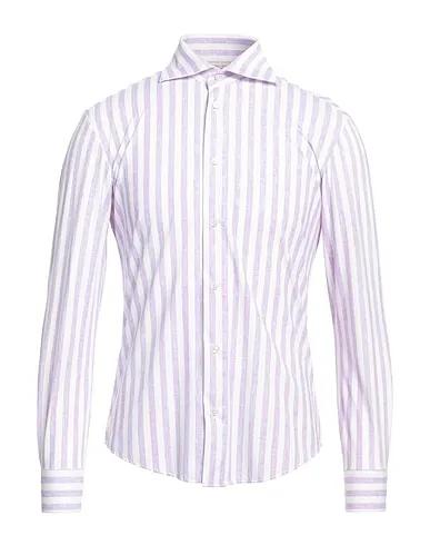 Light purple Jersey Striped shirt
