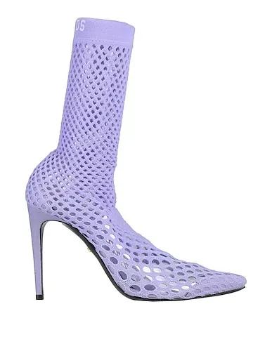 Light purple Knitted Ankle boot