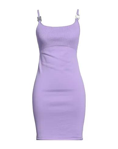 Light purple Knitted Elegant dress