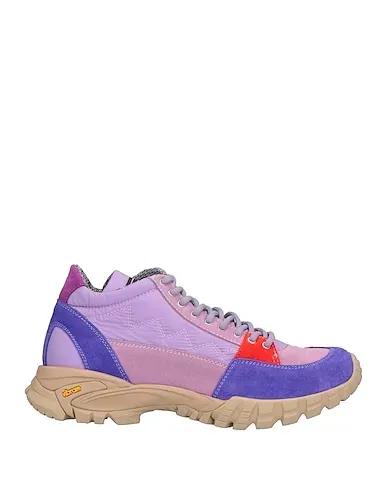 Light purple Leather Sneakers