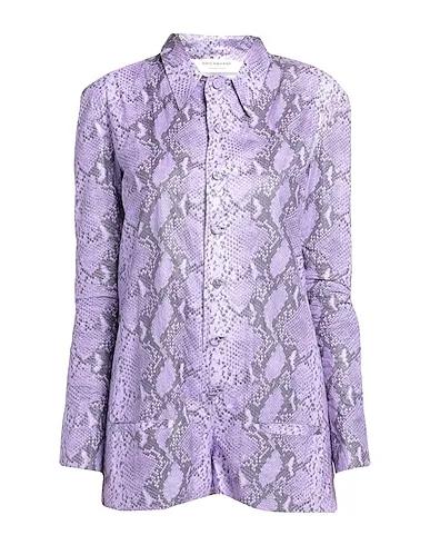 Light purple Plain weave Jumpsuit/one piece