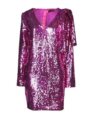 Light purple Plain weave Sequin dress