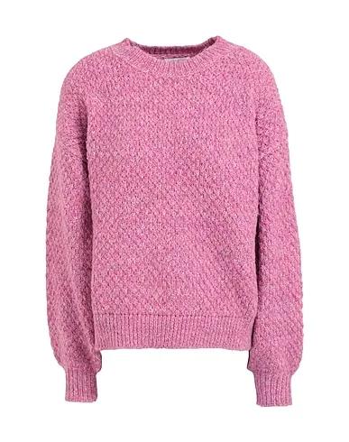 Light purple Sweater ONLMELLA L/S STRUCTURE PULLOVER BF KNT
