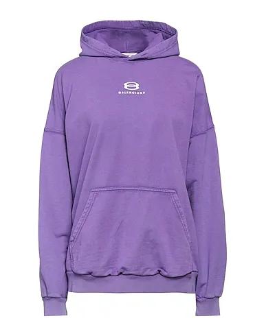 Light purple Sweatshirt Hooded sweatshirt