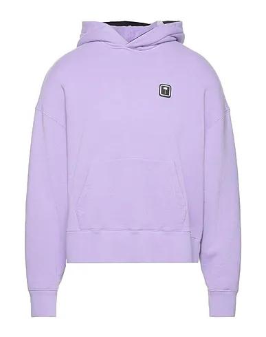 Light purple Sweatshirt Hooded sweatshirt