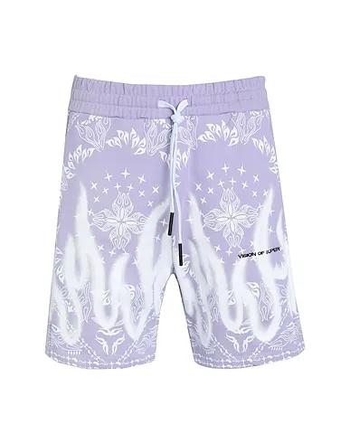 Light purple Sweatshirt Shorts & Bermuda
