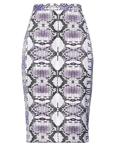 Light purple Synthetic fabric Midi skirt