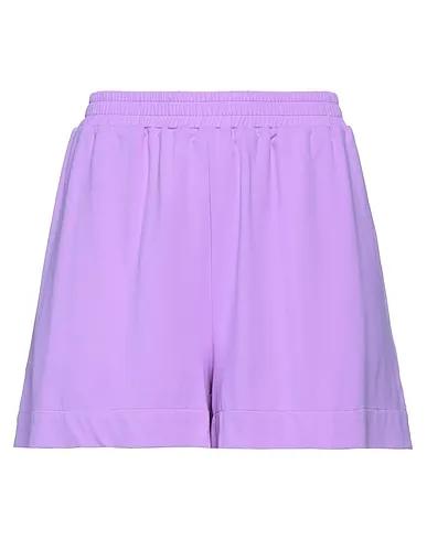 Light purple Synthetic fabric Shorts & Bermuda