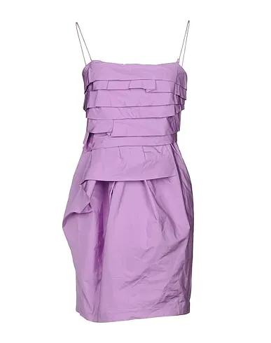 Light purple Taffeta Short dress