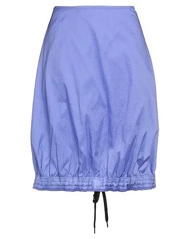 Light purple Techno fabric Mini skirt