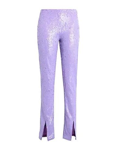 Light purple Tulle Casual pants