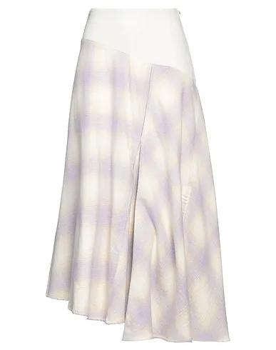 Light purple Tweed Midi skirt