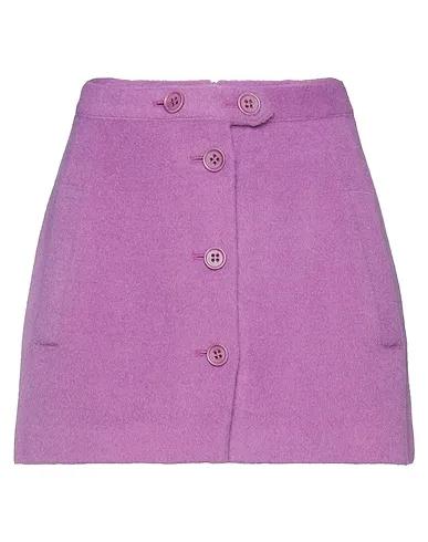 Light purple Velour Shorts & Bermuda