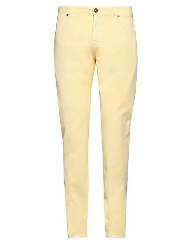 Light yellow Cotton twill 5-pocket