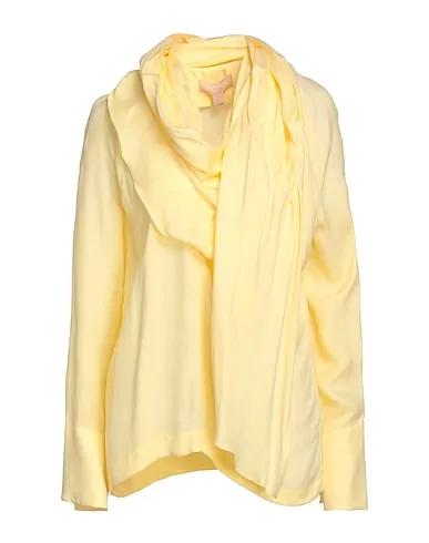 Light yellow Cotton twill Blouse